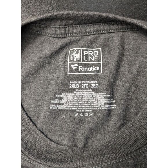 Los Angeles Rams X2L T-Shirt NFC Champions Gray Mens Sports Football Shirt Top - Picture 9 of 9